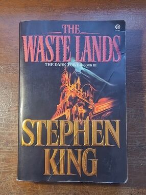 1992 Illustrated Edition Of The Waste lands By Stephen King